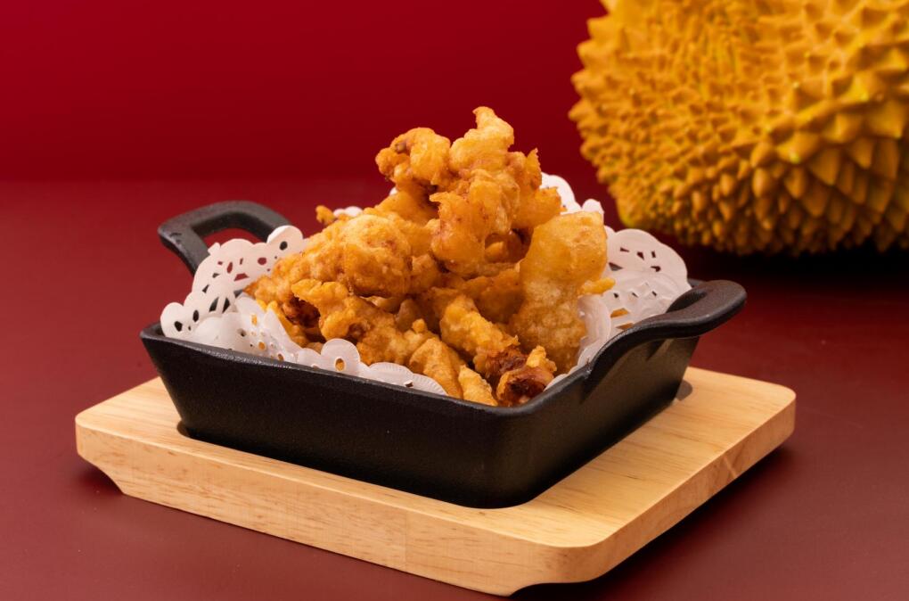 創(chuàng)意新品丨榴蓮酥肉，吃一口就忘不掉的味道！