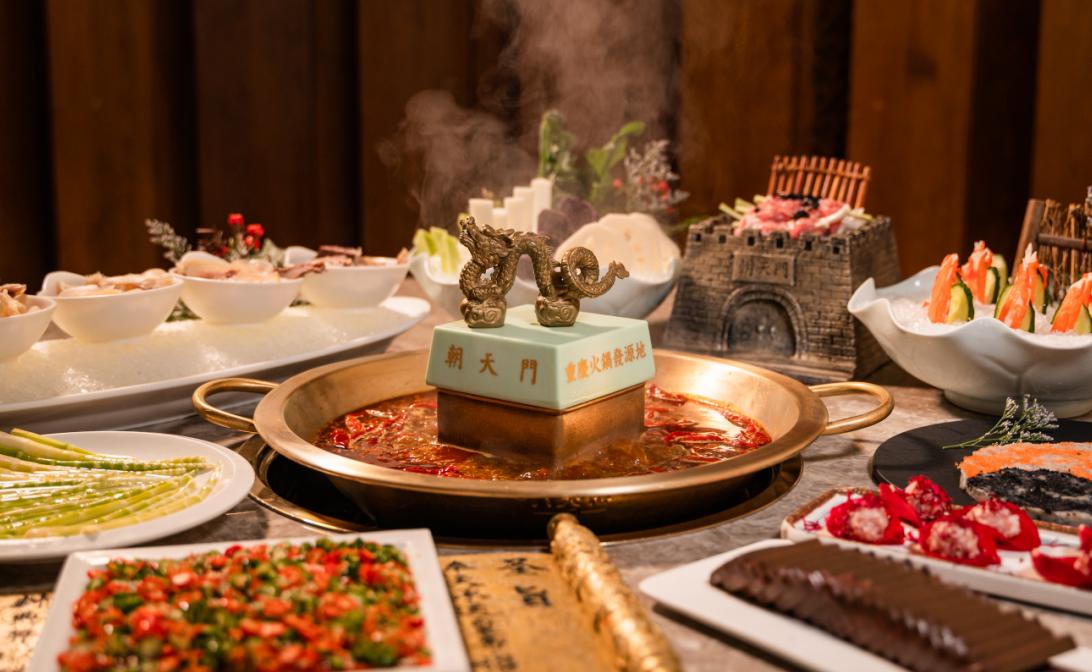 當(dāng)海鮮遇上火鍋，大蝦就該這么燙，生意不火都難！